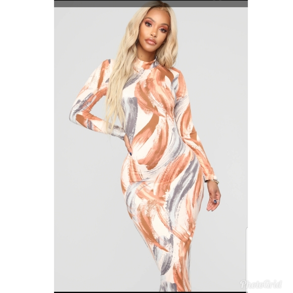 work of art dress fashion nova